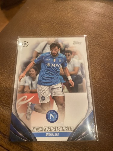 Khvicha Kvaratskhelia 2024 Topps UEFA Champions