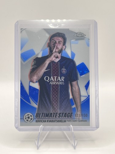 Khvicha Kvaratskhelia 2025 Topps UEFA Club Competitions /150