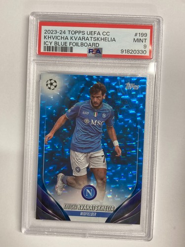 Khvicha Kvaratskhelia 2023 Topps UEFA Club Competitions 61/75