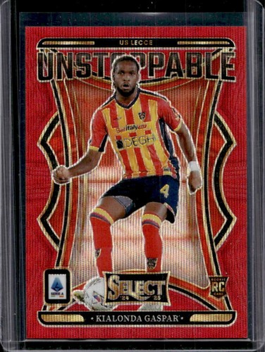 Kialonda Gaspar 2024 Panini Select Serie A Red Wave /49