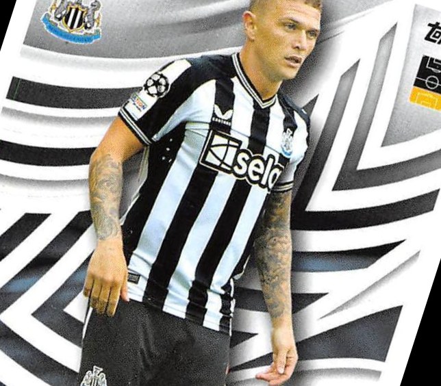 Kieran Trippier 2023 Topps Match Attax UEFA Club Competitions Extra