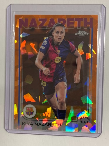 Kika Nazareth 2025 Topps Sapphire Sapphire /25