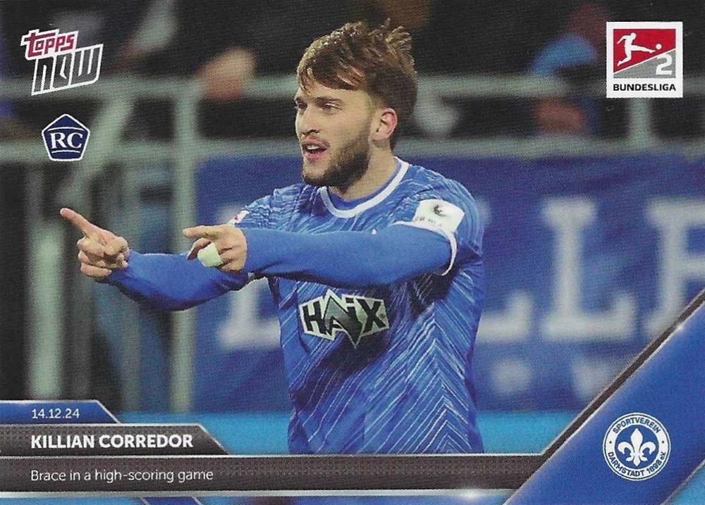 Killian Corredor 2024 Topps Now Bundesliga English