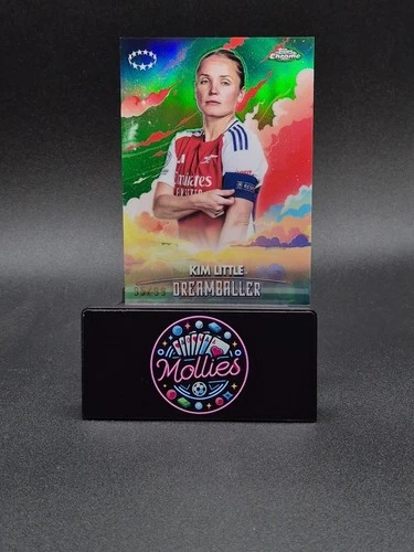 Kim Little 2024 Topps Chrome UEFA Women's Green /99