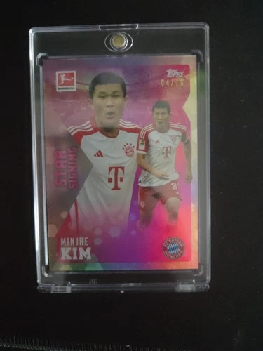 Kim Min-Jae 2024 Topps Bundesliga Pink /10