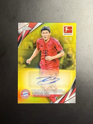Kim Min-jae 2024 Topps Chrome /75