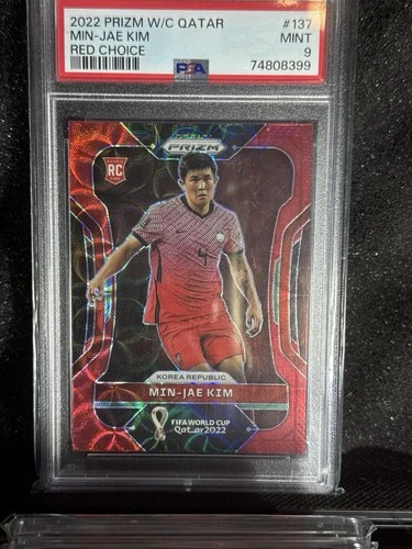 Kim Min-Jae 2022 Panini Prizm World Cup Qatar Red Prizm