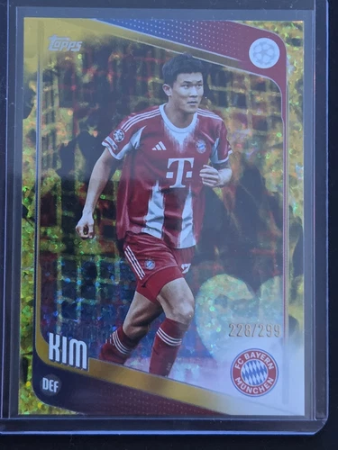 Kim Min Jae 2025 Topps UCC Flagship /299