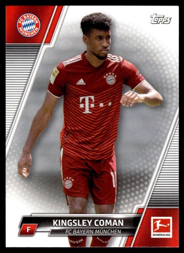 Kingsley Coman 2021 Topps Bundesliga