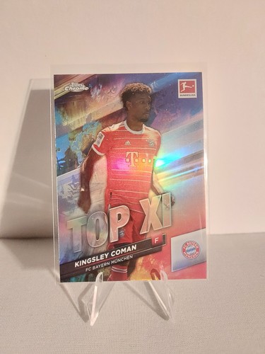 Kingsley Coman 2022 Topps Bundesliga Chrome