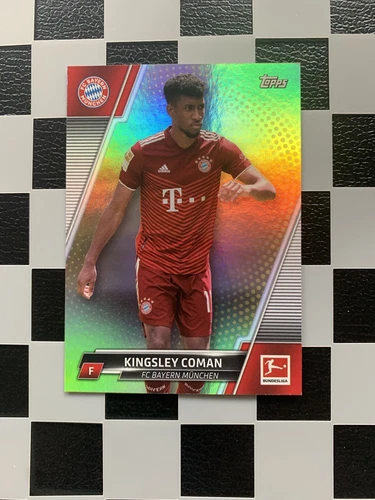 Kingsley Coman 2021 Topps Bundesliga Gold /50