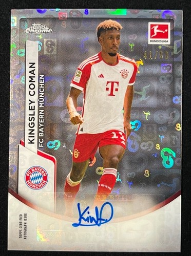 Kingsley Coman 2023 Topps Chrome 41/60