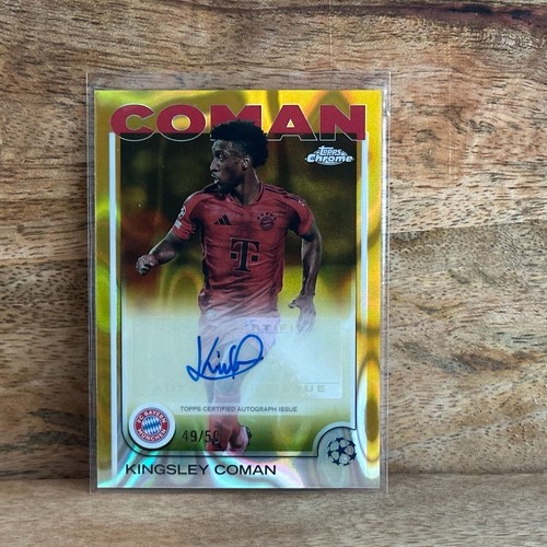 Kingsley Coman 2025 Topps Chrome /50