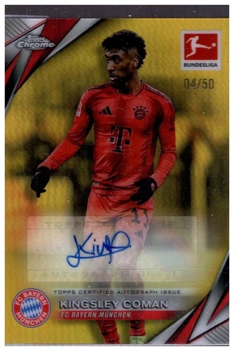 Kingsley Coman 2024 Topps Chrome /50