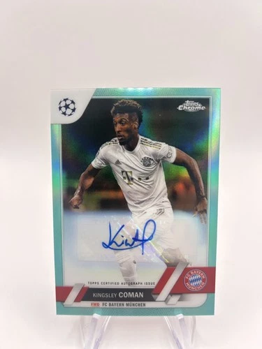 Kingsley Coman 2023 Topps Chrome Aqua /199