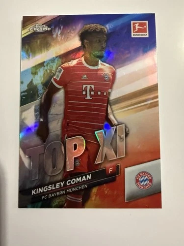Kingsley Coman 2022 Topps Chrome Bundesliga