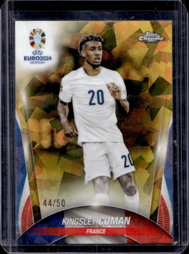 Kingsley Coman 2024 Topps Chrome Gold /50