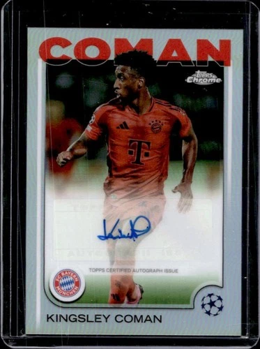 Kingsley Coman 2024 Topps Chrome UEFA