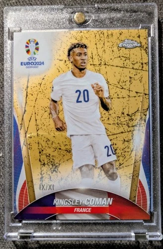 Kingsley Coman 2023 Topps Chrome UEFA Euro /11
