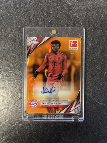 Kingsley Coman 2024 Topps Chrome Wave /25