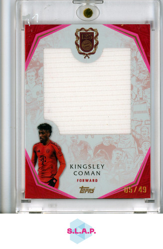 Kingsley Coman 2025 Topps FC Bayern 125 Years Anniversary 05/49