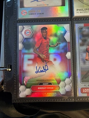 Kingsley Coman 2024 Topps FC Bayern Fan Set