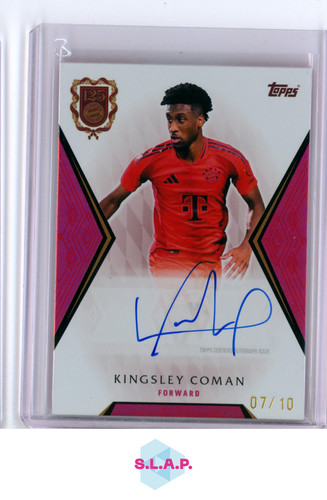 Kingsley Coman 2024 Topps FCB 125 Anni /10