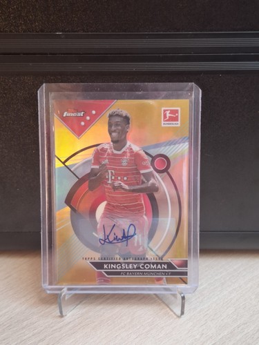 Kingsley Coman 2022 Topps Finest /25