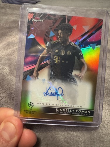 Kingsley Coman 2021 Topps Finest /50