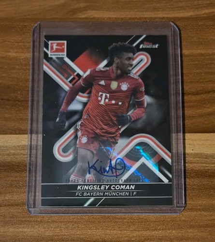 Kingsley Coman 2021 Topps Finest Black /250