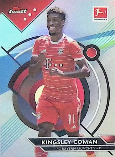 Kingsley Coman 2022 Topps Finest Refractor