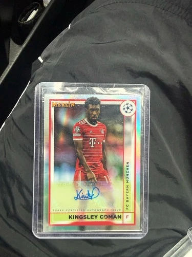 Kingsley Coman 2022 Topps Merlin UEFA Club Competitions