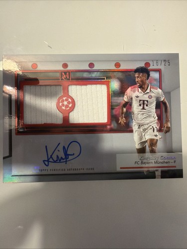 Kingsley Coman 2024 Topps Museum /25