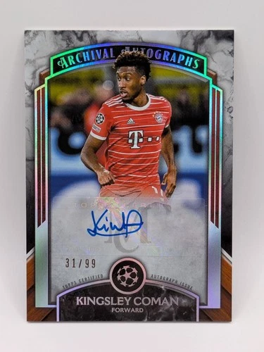 Kingsley Coman 2022 Topps Museum /99