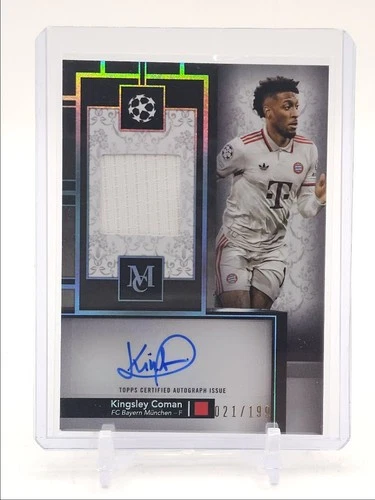 Kingsley Coman 2024 Topps Museum Aquamarine /199
