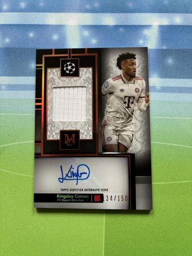 Kingsley Coman 2024 Topps Museum Citrine /150