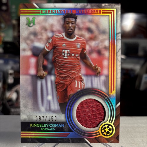 Kingsley Coman 2022 Topps Museum Collection /150