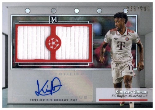 Kingsley Coman 2024 Topps Museum Collection /299