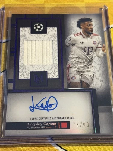 Kingsley Coman 2024 Topps Museum Purple /99