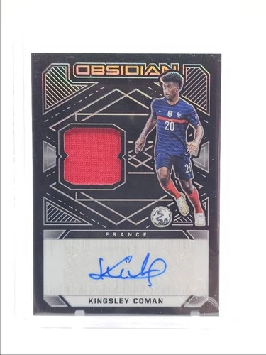 Kingsley Coman 2021 Panini Obsidian /125