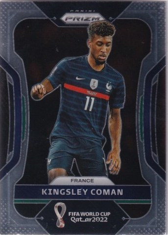 Kingsley Coman 2022 Panini Prizm 100