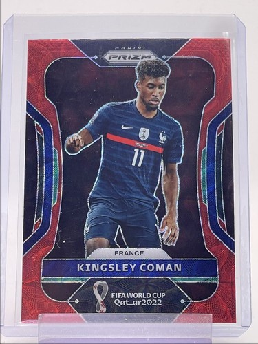 Kingsley Coman 2022 Panini Prizm FIFA World Cup Red Choice