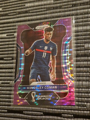 Kingsley Coman 2022 Panini Prizm World Cup Purple /35
