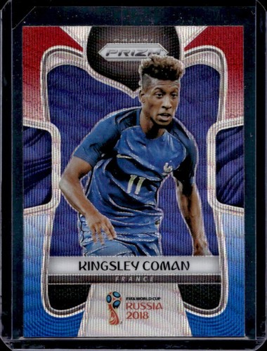 Kingsley Coman 2018 Panini Prizm World Cup Red & Blue Wave