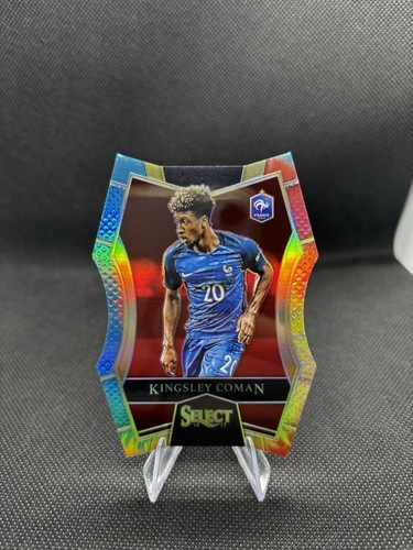 Kingsley Coman 2017 Panini Select Tie Dye Die Cut Prizm /30