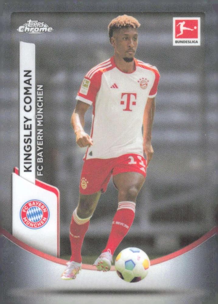 Kingsley Coman 2023 Topps Chrome Bundesliga