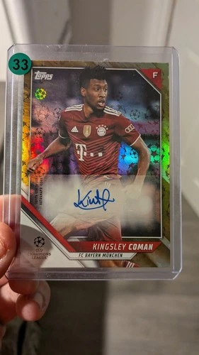 Kingsley Coman 2021 Topps UEFA Champions League /50