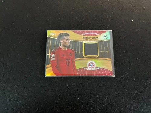 Kingsley Coman 2024 Topps UEFA Club Soccer Gold /50