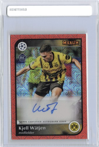 Kjell Wätjen 2025 Topps Merlin Chrome /25