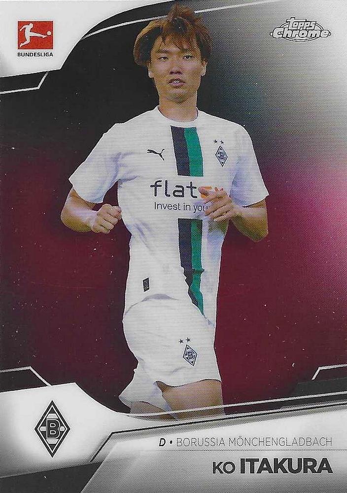 Ko Itakura 2022 Topps Chrome Bundesliga 76